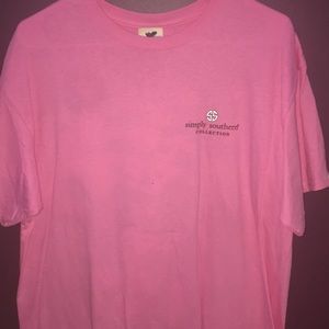 Pink Valentines themed simply southern tee